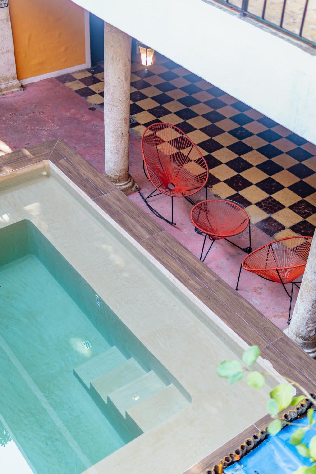 Hotel Santiago Mérida Buitenkant foto