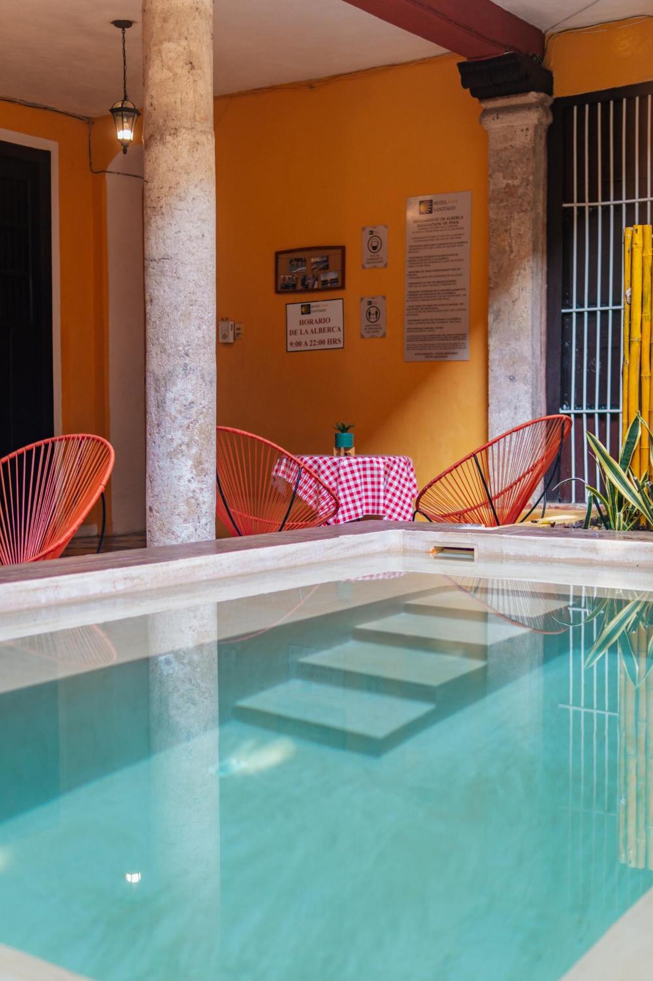 Hotel Santiago Mérida Buitenkant foto