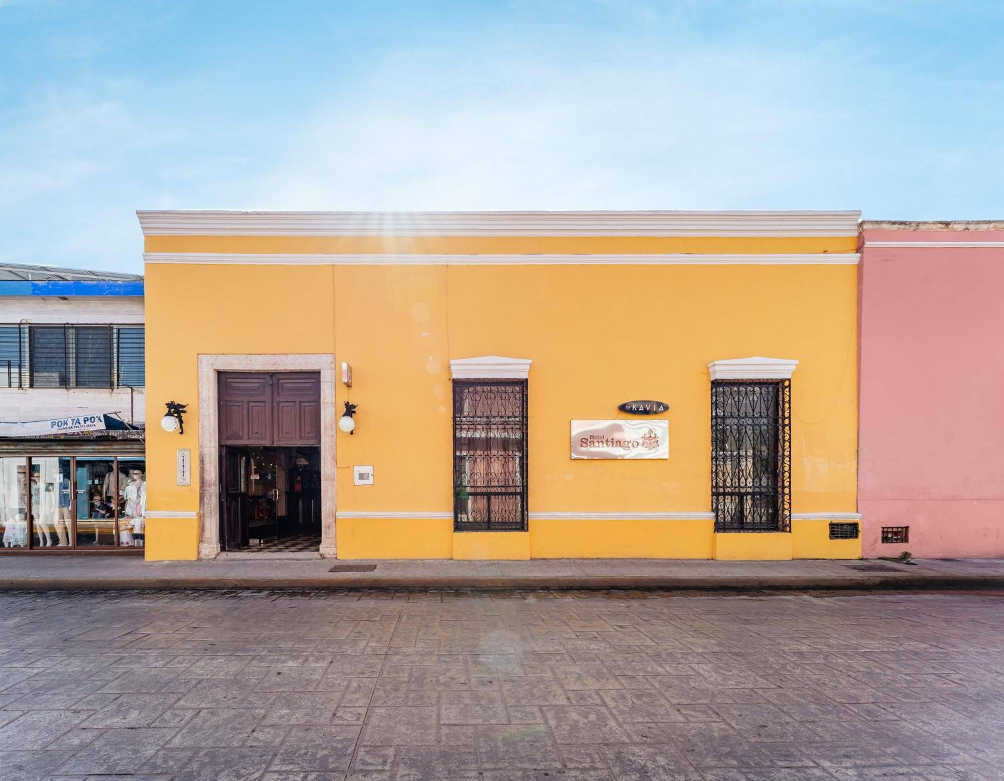 Hotel Santiago Mérida Buitenkant foto